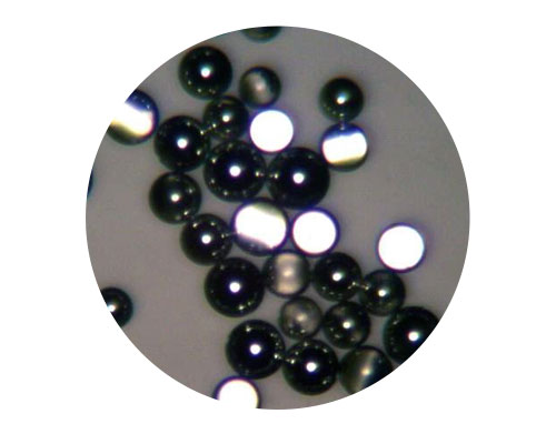 Conductive Silver-Coated Monodisperse Silica Microspheres 2.3g/cc to  4.1g/cc, CV<10% - 2um to 9um